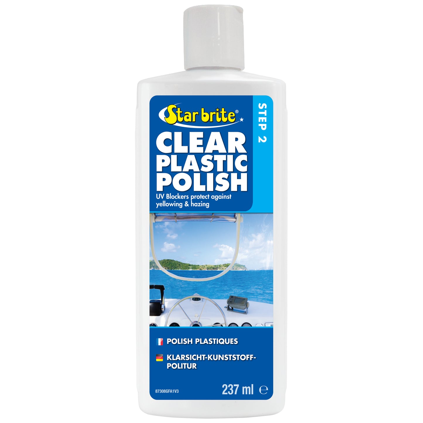 Clear Plastic Polish - Step 2