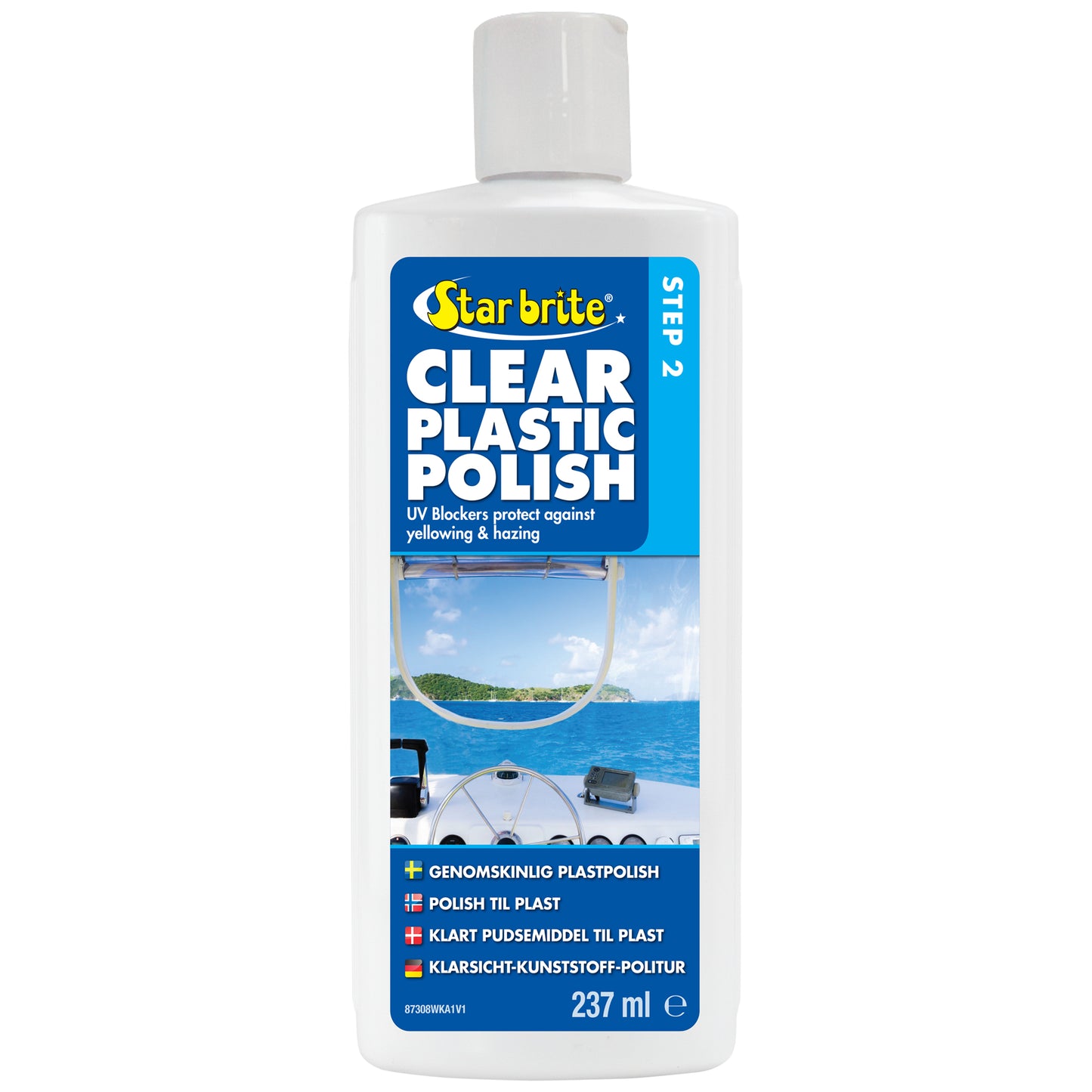 Clear Plastic Polish - Step 2