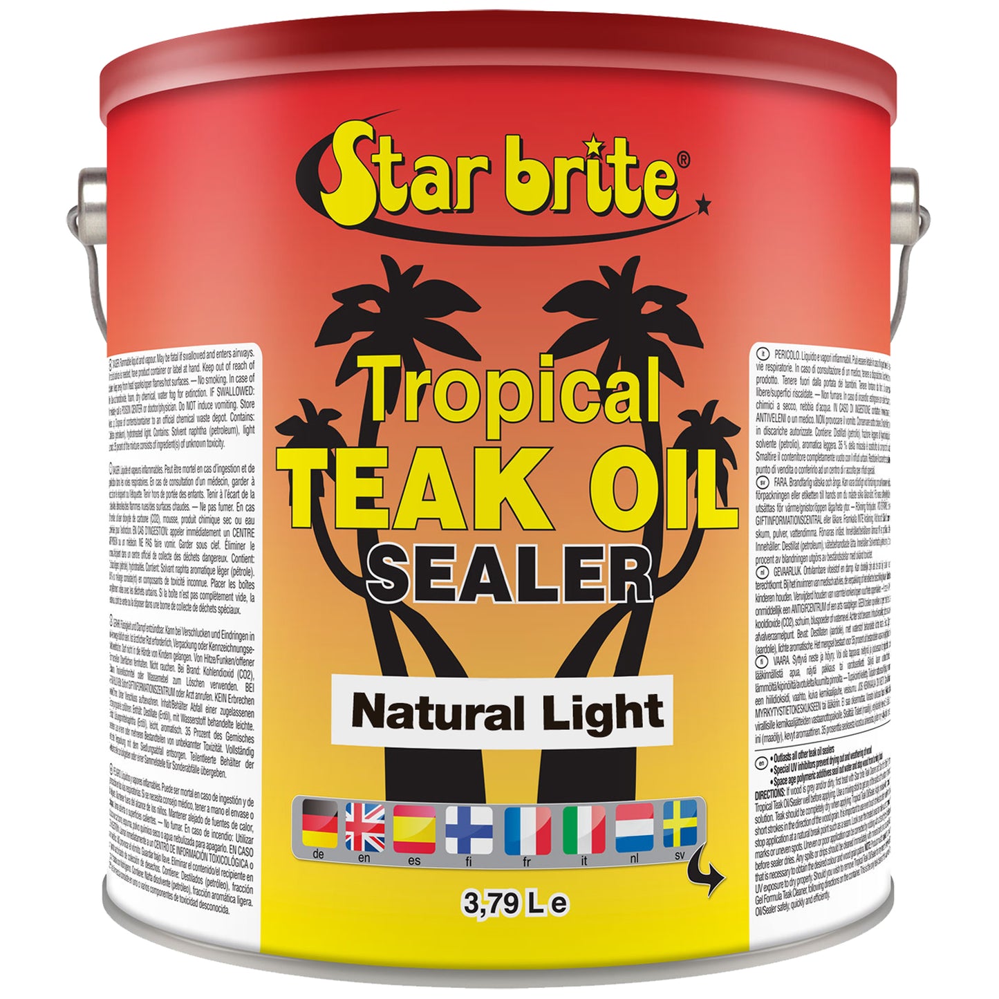 Teak Sealer - No Drip, No Splash Formula - Natural Light