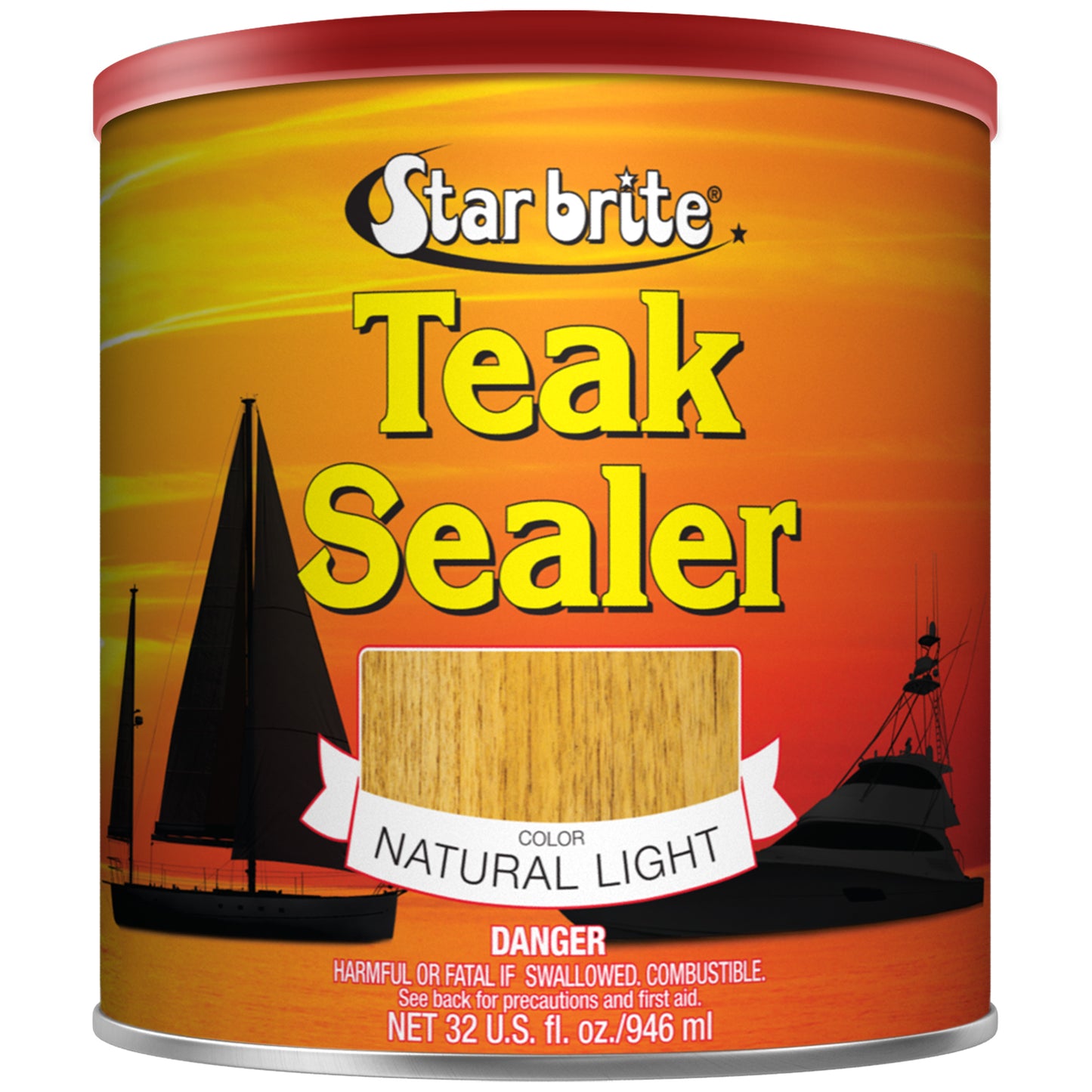 Teak Sealer - No Drip, No Splash Formula - Natural Light