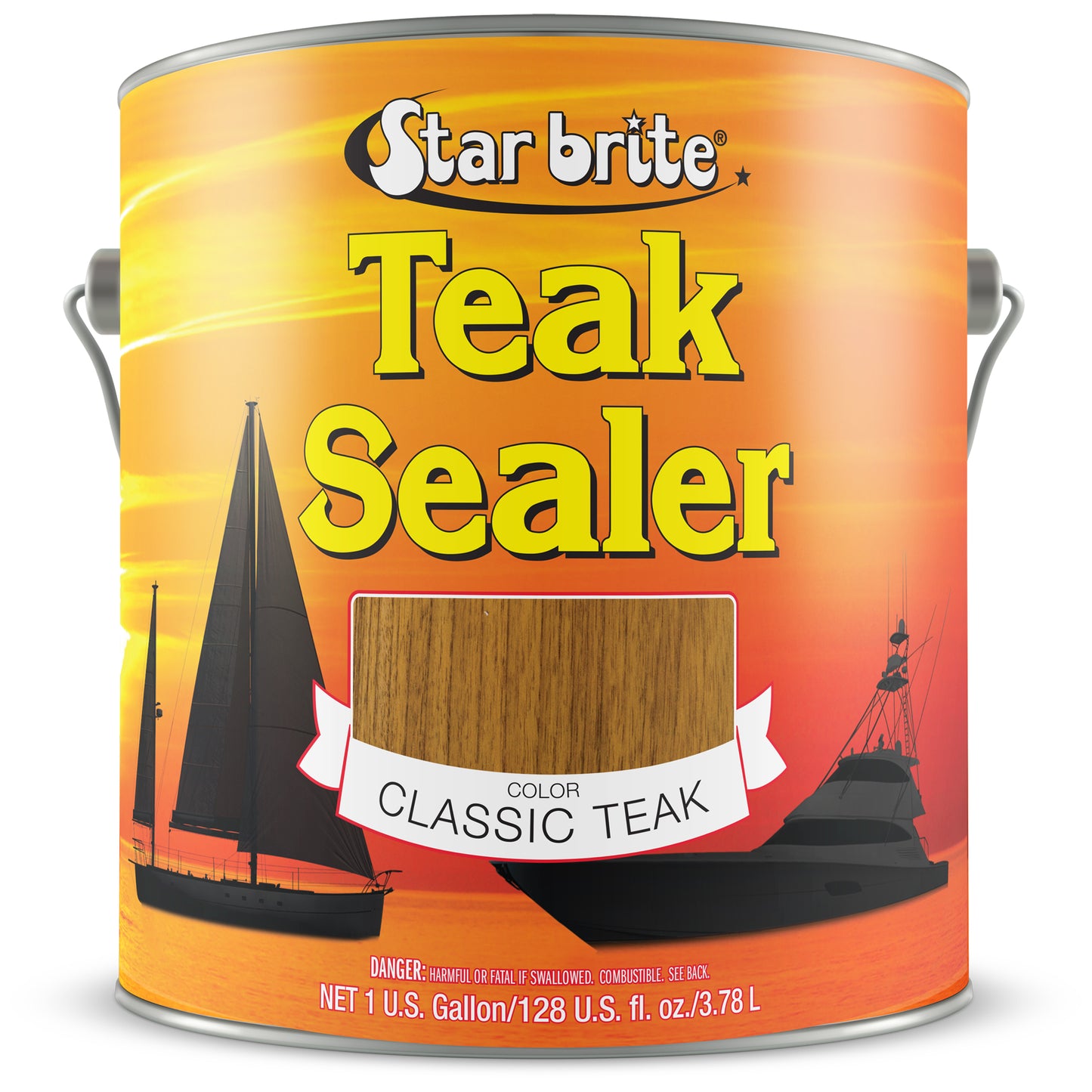 Teak Sealer - No Drip, No Splash Formula - Classic Teak