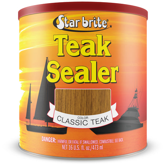 Teak Sealer - No Drip, No Splash Formula - Classic Teak