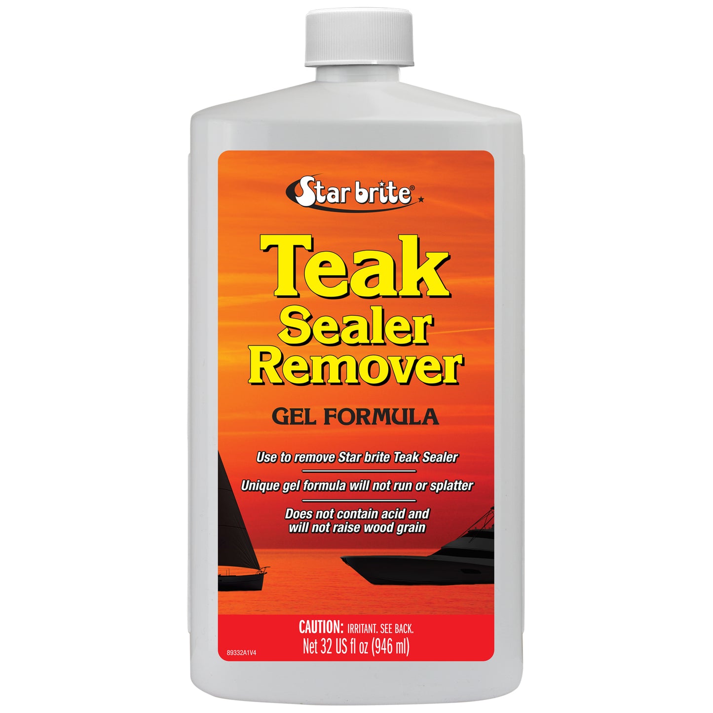 Gel Teak Cleaner & Restorer – Citrus Scent, Biodegradable Formula