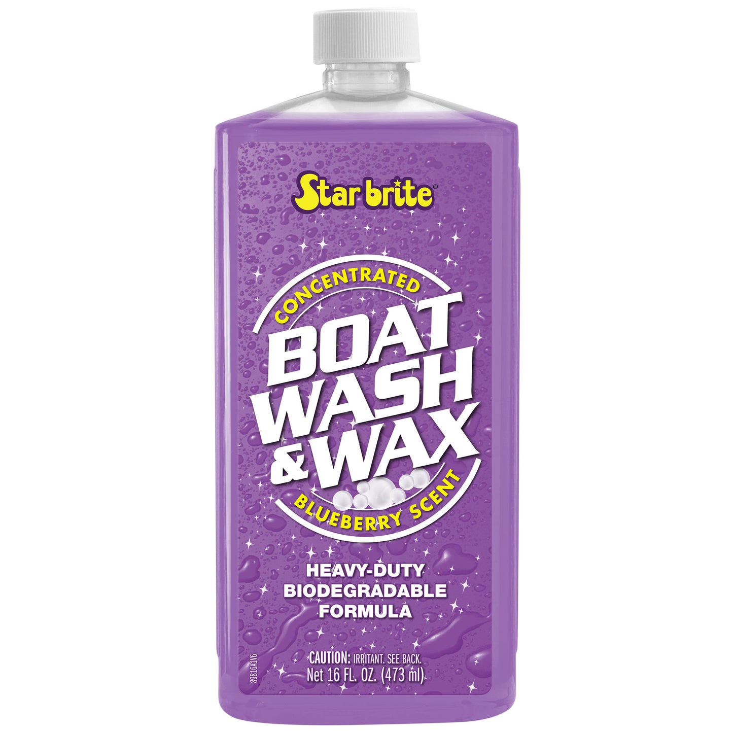 Boat Wash & Wax - Heavy Duty Concentrate - Blueberry Scent