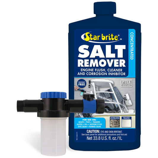Salt Remover Kit with Applicator & Adaptor - Engine Flush & Cleaner