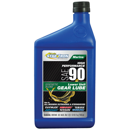 Star Tron Marine High Performance SAE 90 Gear Lube, Synthetic Blend