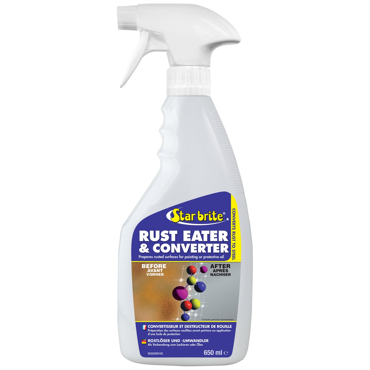 Rust Eater & Converter Spray - Converts Rust Into Steel