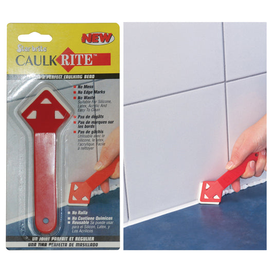 Caulk-Rite Applicator - Precision Caulking and Grout Tool