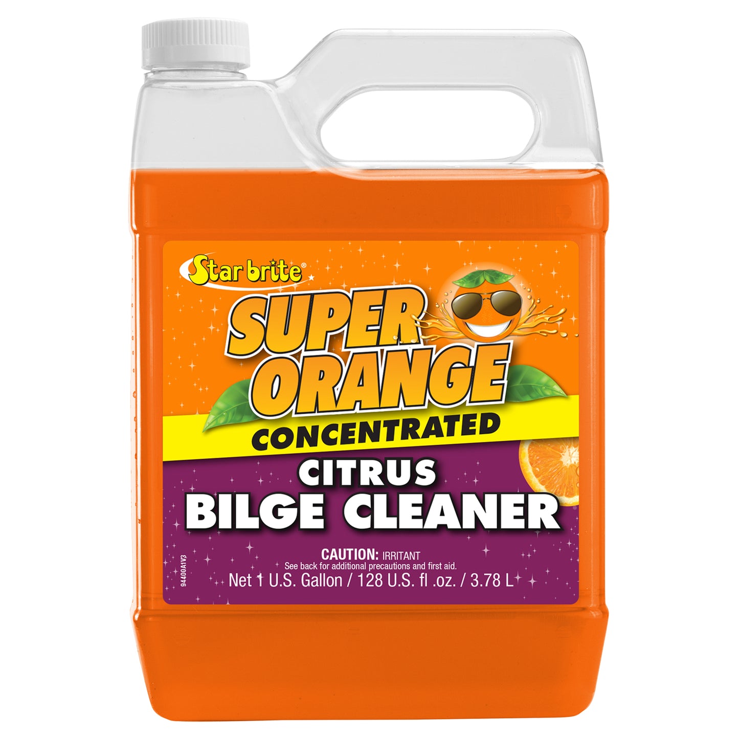 Super Orange Citrus Bilge Cleaner - Emulsifies Oil, Fuel