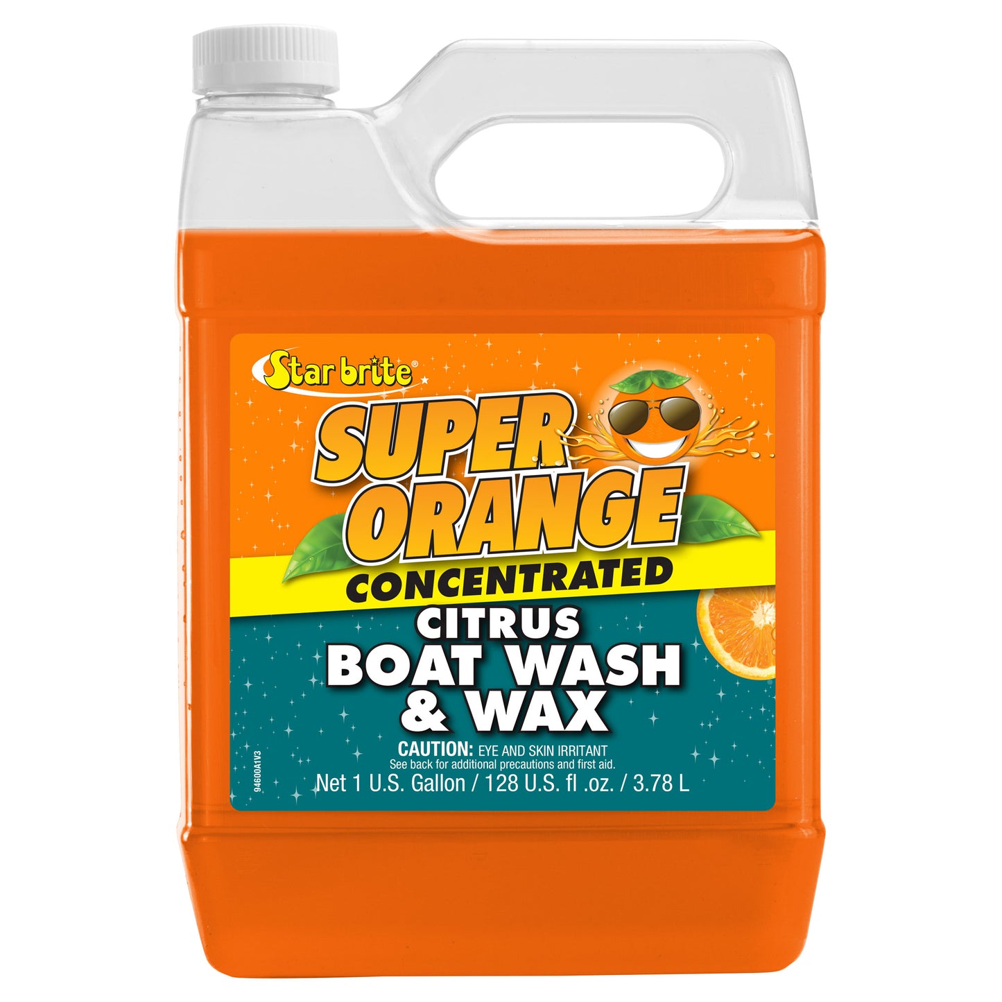 Super Orange Citrus Boat Wash & Wax - Fresh & Salt Water