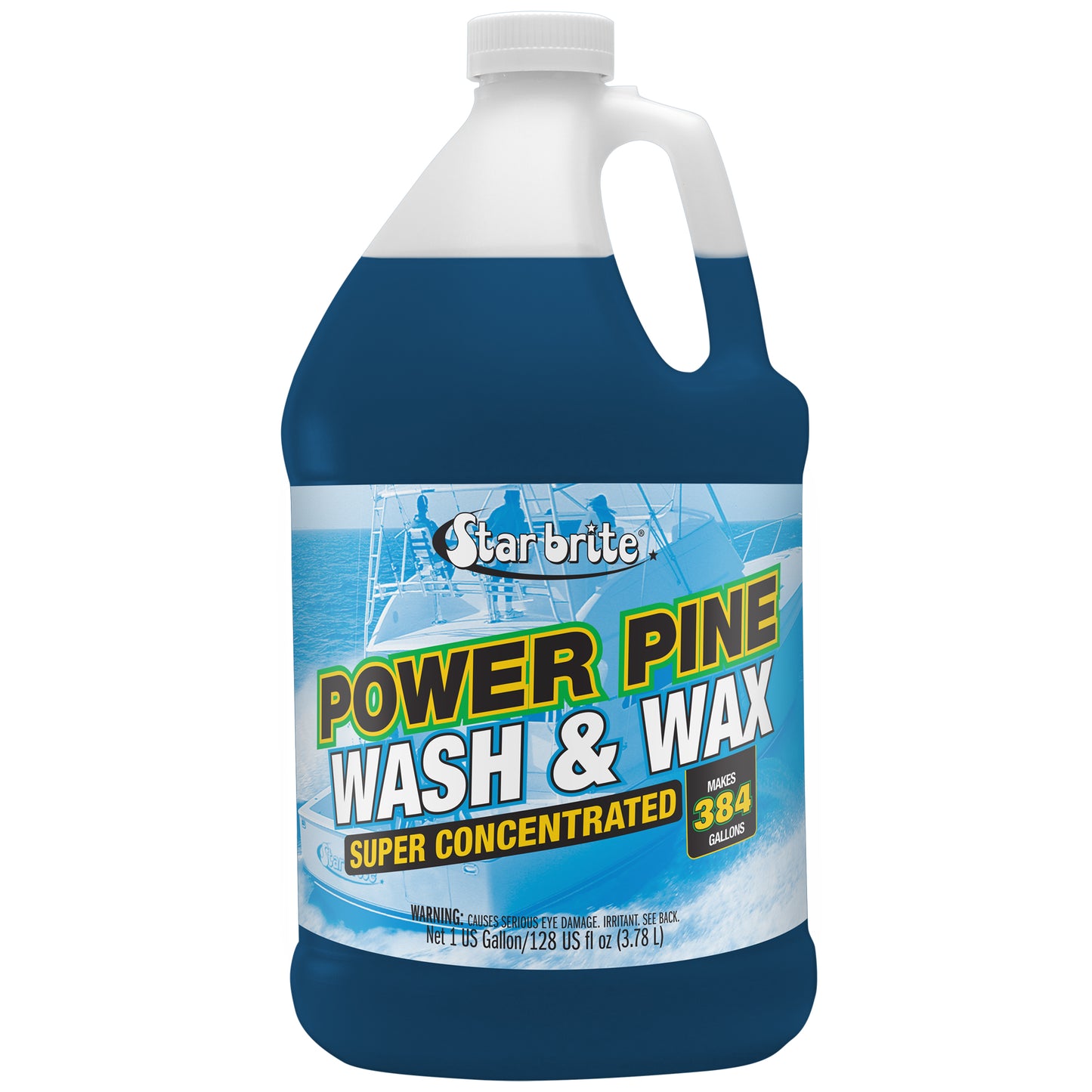 Power Pine Wash & Wax - Concentrated Marine Grade Formula