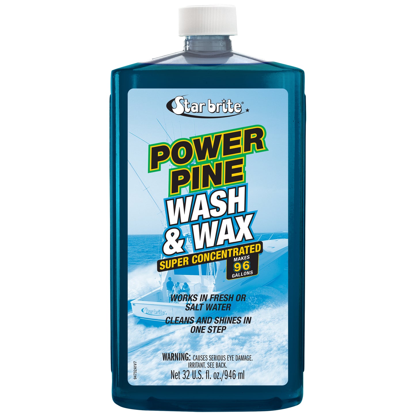 Power Pine Wash & Wax - Concentrated Marine Grade Formula