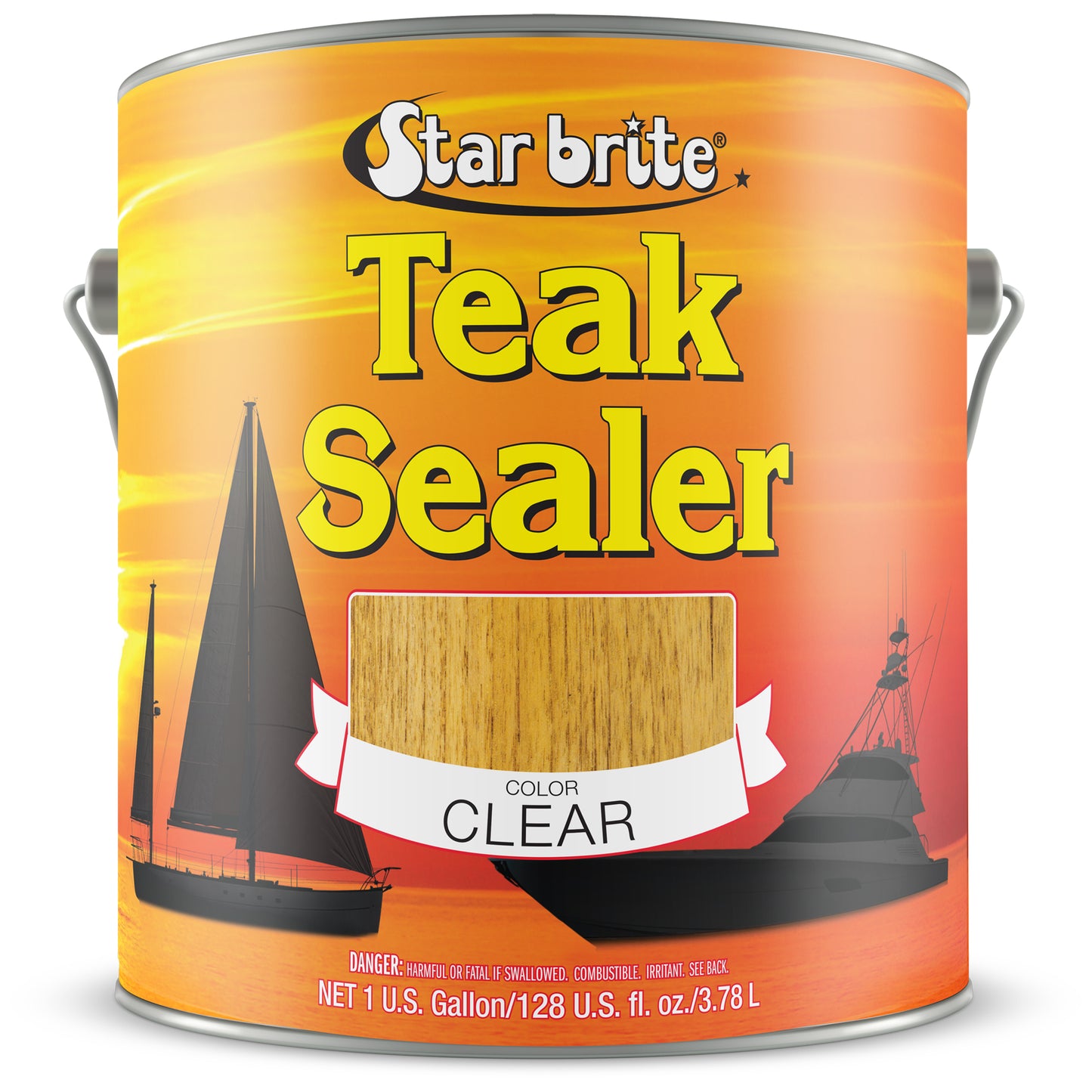 Durable Clear Teak Sealer - Clear Color