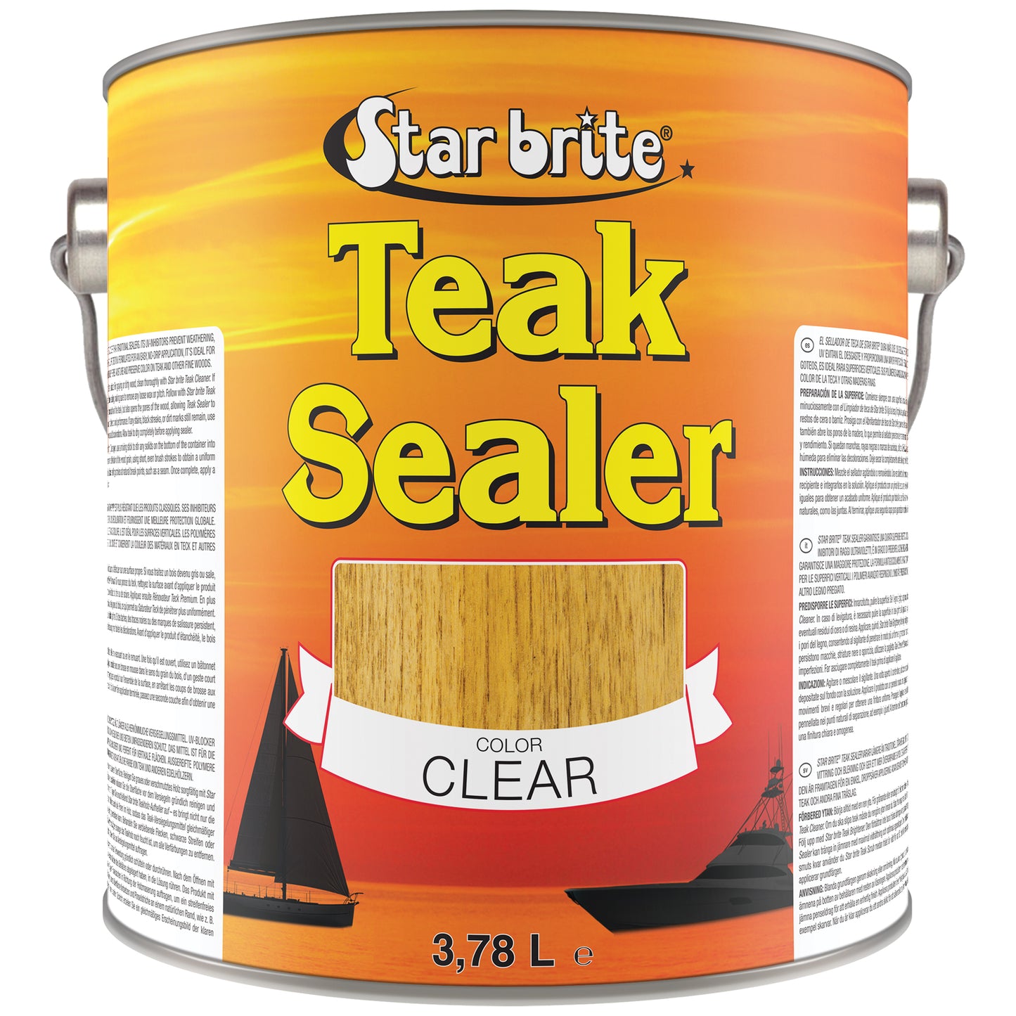 Durable Clear Teak Sealer - Clear Color