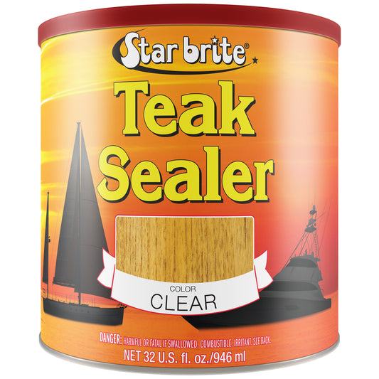 Durable Clear Teak Sealer - Clear Color