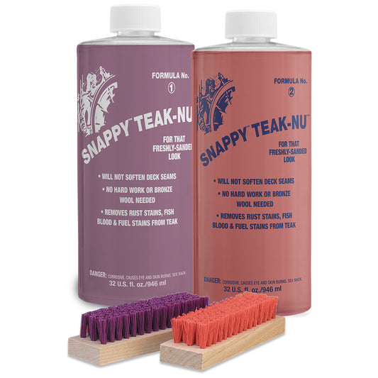 SNAPPY TEAK-NU – Professional Wood Renew & Restore, For That Freshly Sanded Look